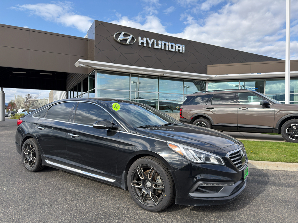 Phantom Black 2015 Hyundai Sonata 2.0T Limited FWD Sedan Front-Wheel Drive 6-Speed Automatic