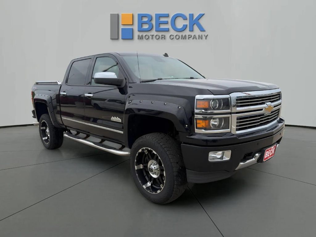 Black 2014 Chevrolet Silverado 1500 Pickup Truck Four-Wheel Drive 6-Speed Automatic