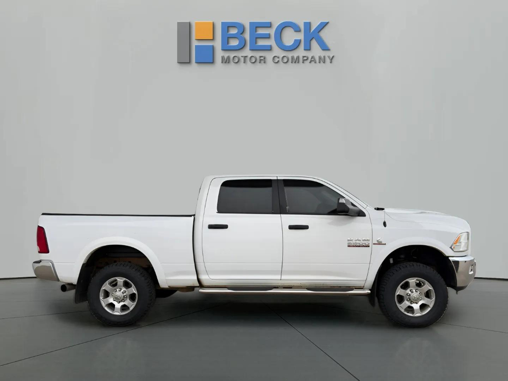 Bright White Clearcoat 2016 RAM 2500 Outdoorsman Crew Cab 4WD Pickup Truck Four-Wheel Drive 6-Speed Automatic