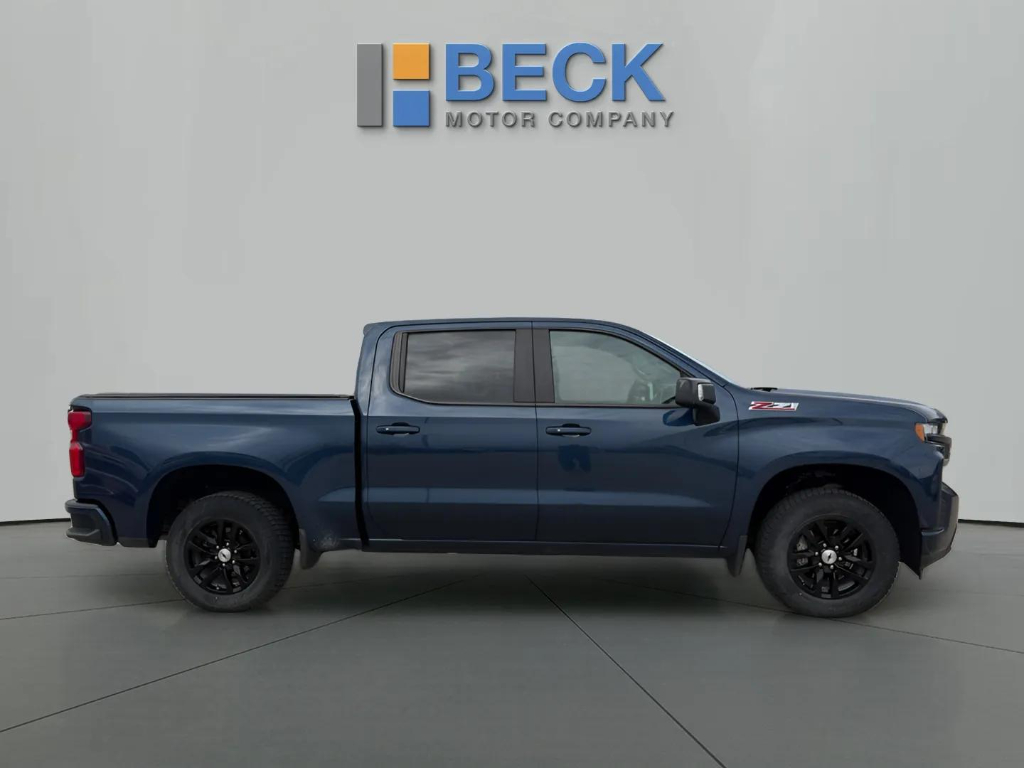 Northsky Blue Metallic 2019 Chevrolet Silverado 1500 RST Crew Cab 4WD Pickup Truck Four-Wheel Drive 8-Speed Automatic