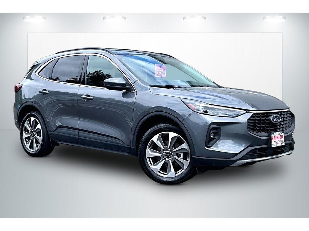 Carbonized Gray Metallic 2025 Ford Escape SUV / Crossover All-Wheel Drive Continuously Variable Transmission