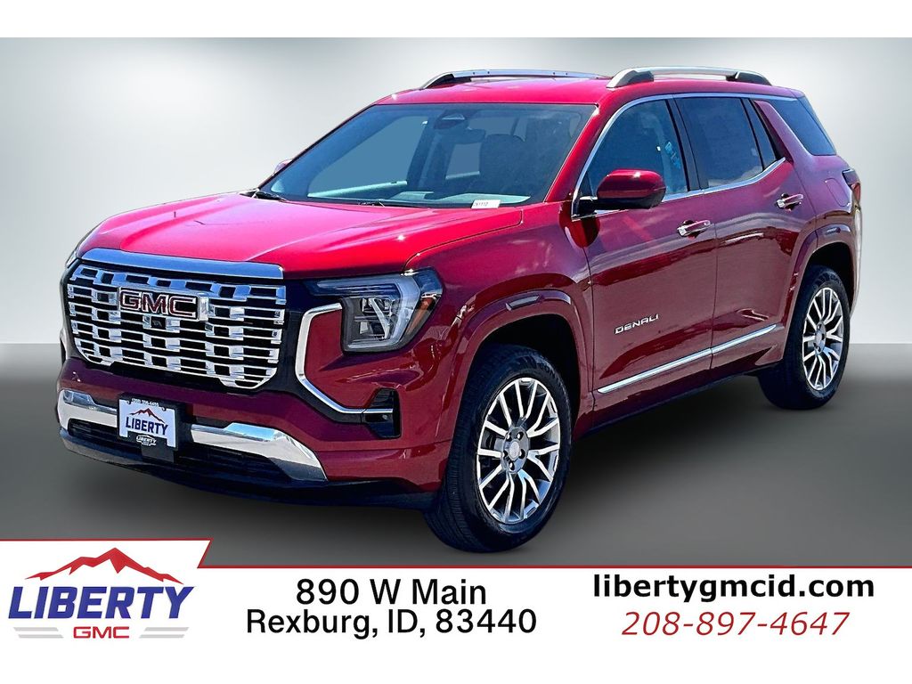 Volcanic Red Tintcoat 2026 GMC Terrain Denali AWD SUV / Crossover Four-Wheel Drive 8-Speed Automatic