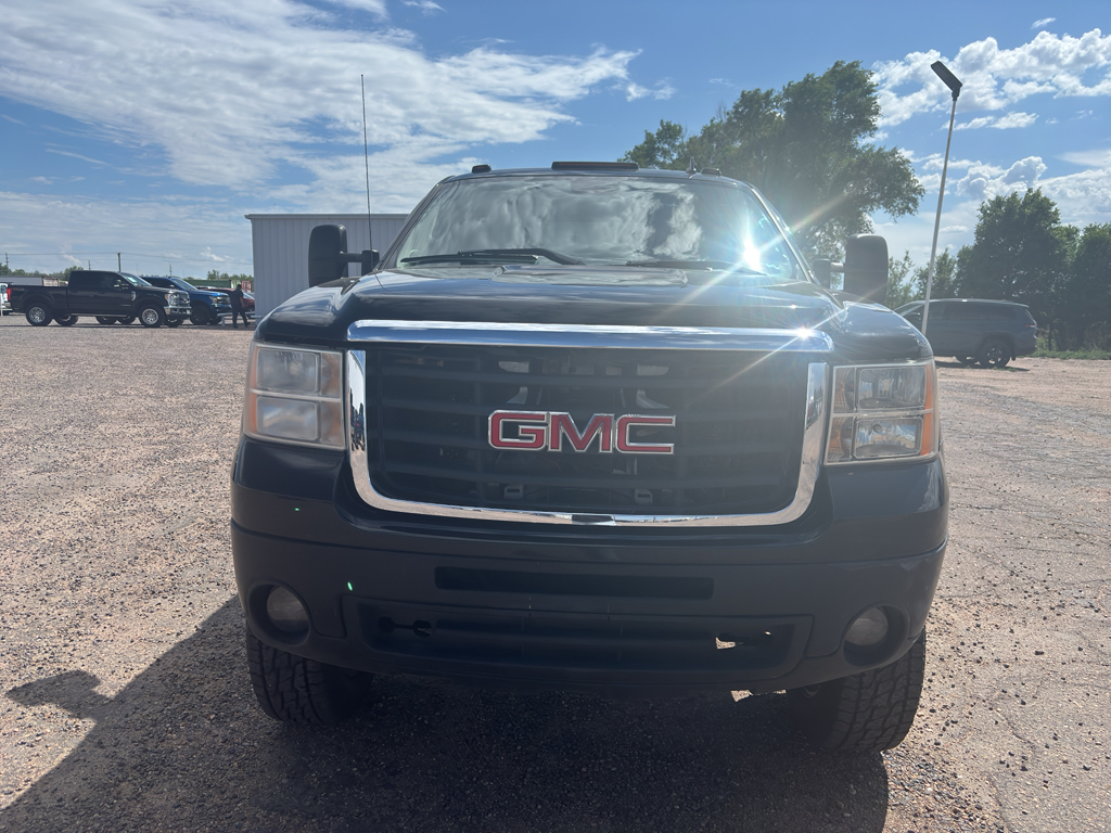 Onyx Black 2008 GMC Sierra 3500HD SLT Crew Cab DRW 4WD Pickup Truck Four-Wheel Drive 6-Speed Automatic