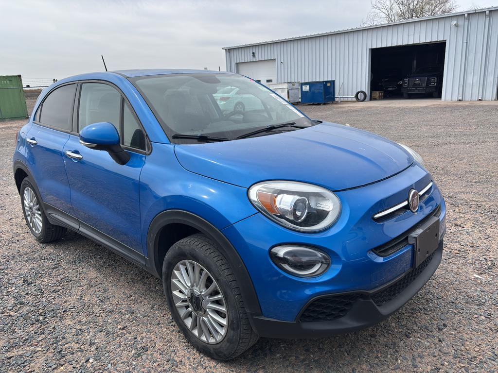 Italia Blue 2021 FIAT 500X Pop AWD SUV / Crossover All-Wheel Drive 9-Speed Automatic
