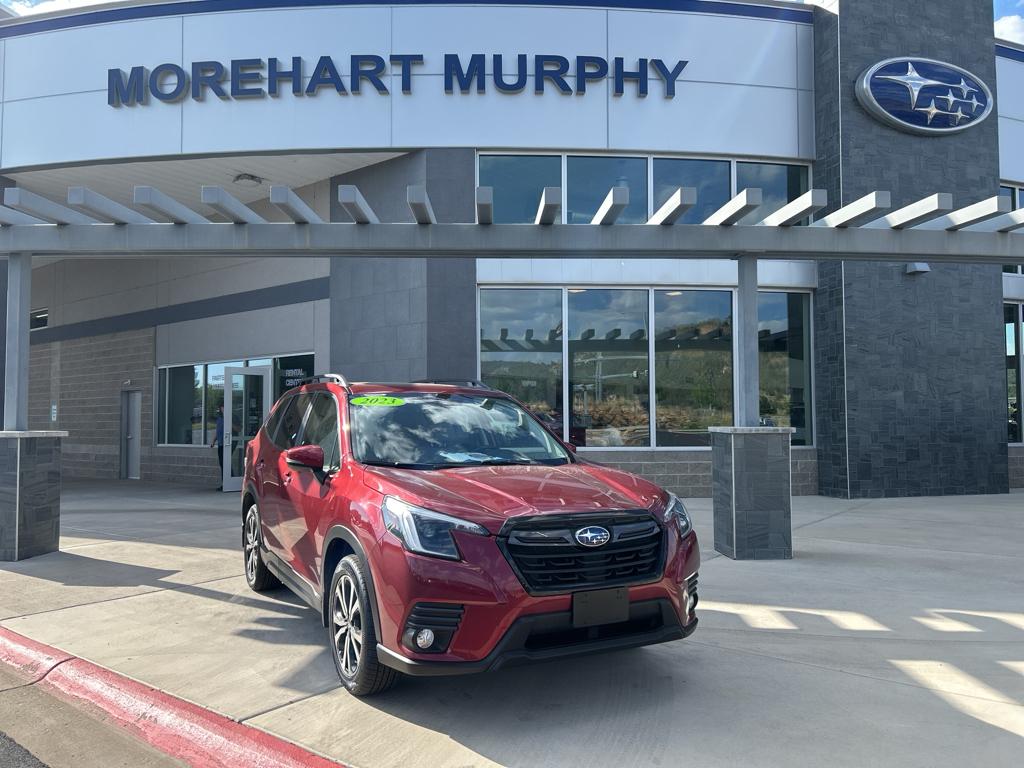 Crimson Red Pearl 2023 Subaru Forester SUV / Crossover All-Wheel Drive 7-Speed CVT