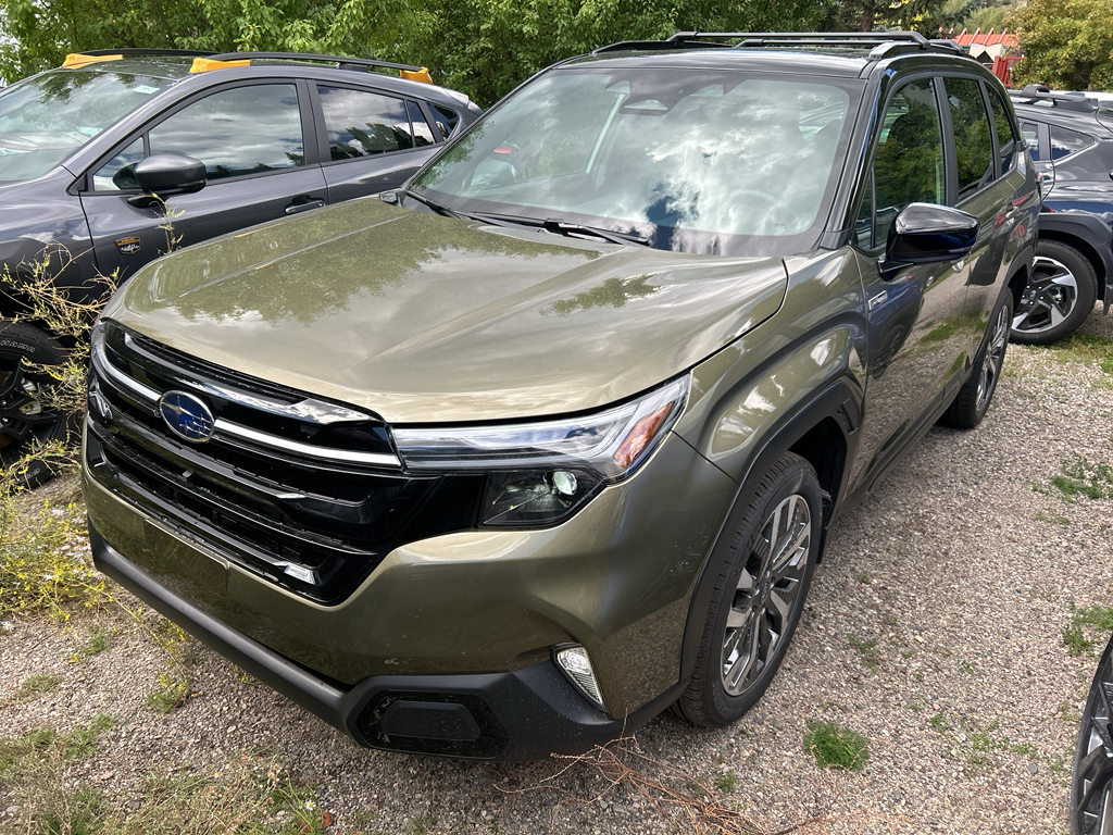 Autumn Green Metallic/Crystal Black Silica 2026 Subaru Forester Hybrid SUV / Crossover All-Wheel Drive Continuously Variable Transmission
