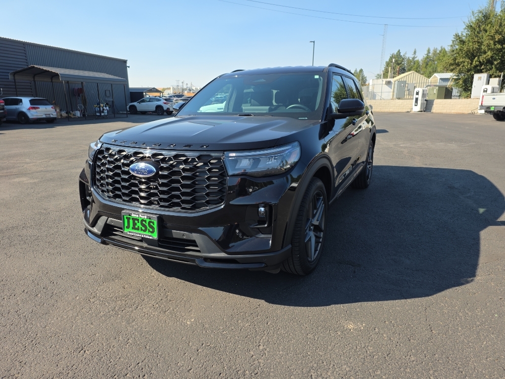 Agate Black Metallic 2025 Ford Explorer SUV / Crossover All-Wheel Drive Automatic