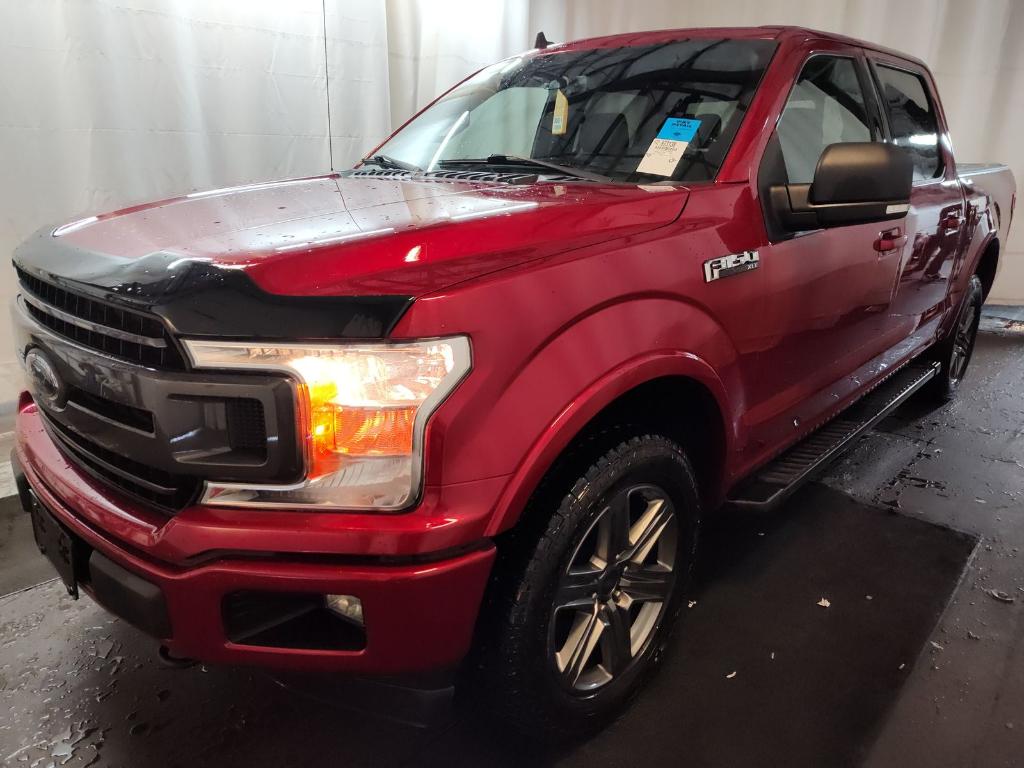 Rapid Red Metallic Tinted Clearcoat 2020 Ford F-150 XLT SuperCrew 4WD Pickup Truck Four-Wheel Drive Automatic