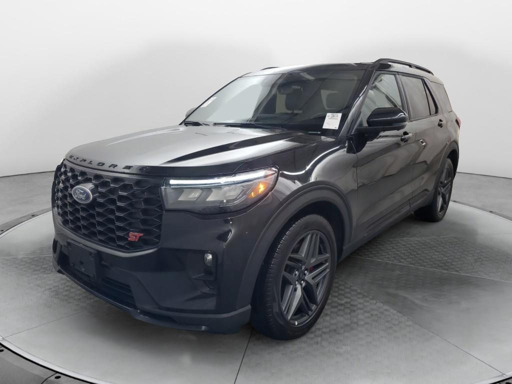Agate Black Metallic 2025 Ford Explorer ST AWD SUV / Crossover All-Wheel Drive Automatic