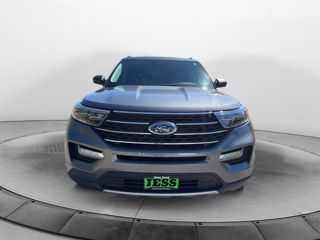 Carbonized Gray Metallic 2022 Ford Explorer XLT AWD SUV / Crossover All-Wheel Drive Automatic
