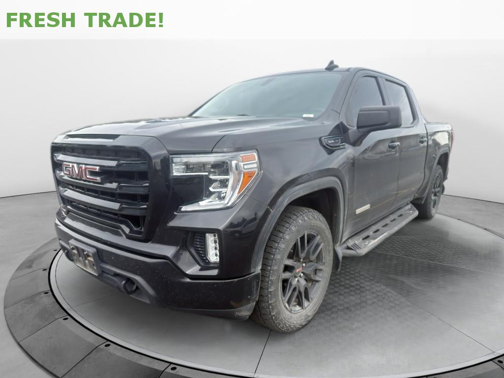 Onyx Black 2019 GMC Sierra 1500 Elevation Crew Cab 4WD Pickup Truck Four-Wheel Drive 8-Speed Automatic