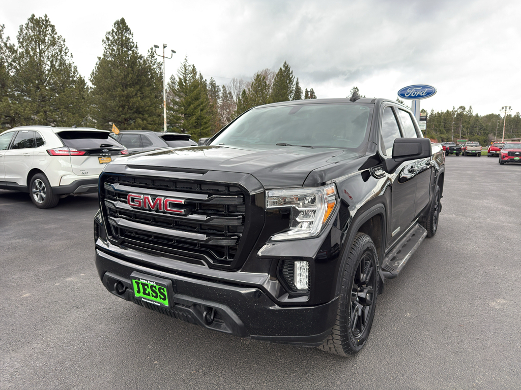 Onyx Black 2019 GMC Sierra 1500 Elevation Crew Cab 4WD Pickup Truck Four-Wheel Drive 8-Speed Automatic