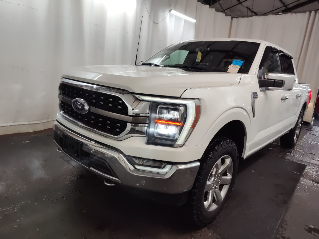 Star White Metallic Tri-Coat 2023 Ford F-150 King Ranch SuperCrew 4WD Pickup Truck Four-Wheel Drive Automatic