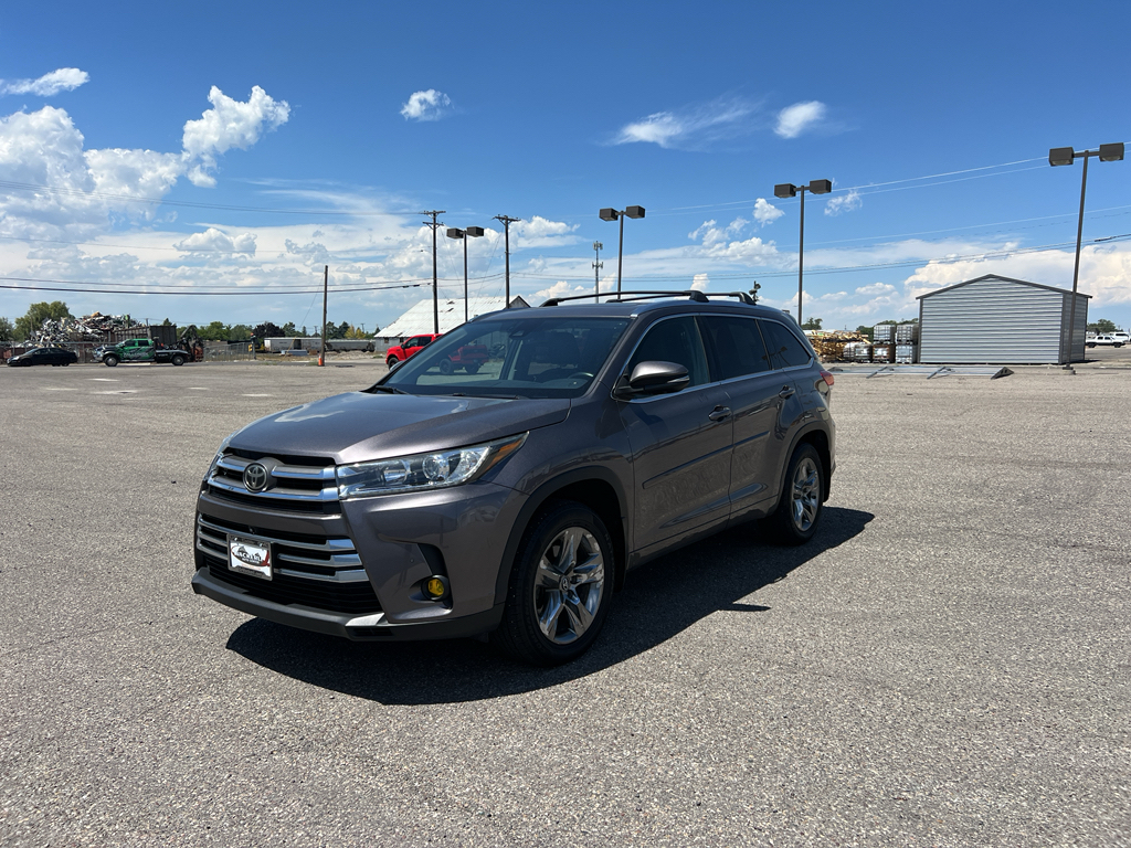 Predawn Gray Mica 2019 Toyota Highlander SUV / Crossover All-Wheel Drive 8-Speed Automatic