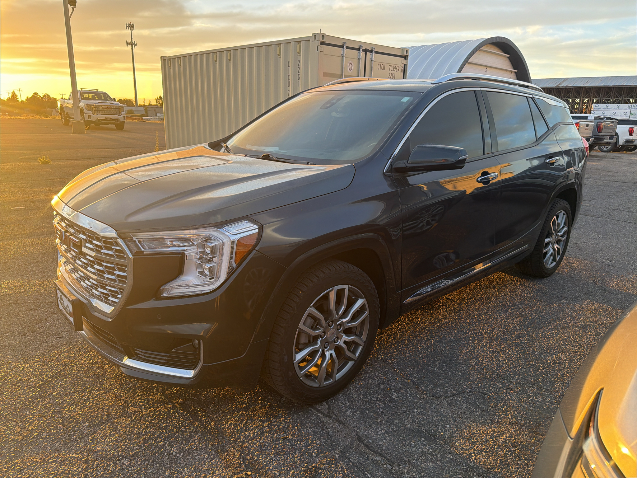 Hunter Metallic 2022 GMC Terrain SUV / Crossover All-Wheel Drive 9-Speed Automatic