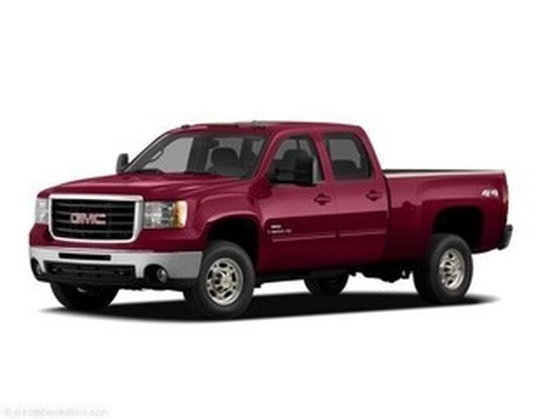 Red (Dark Crimson Metallic) 2008 GMC Sierra 3500HD SLT Crew Cab DRW 4WD Pickup Truck Four-Wheel Drive 6-Speed Automatic