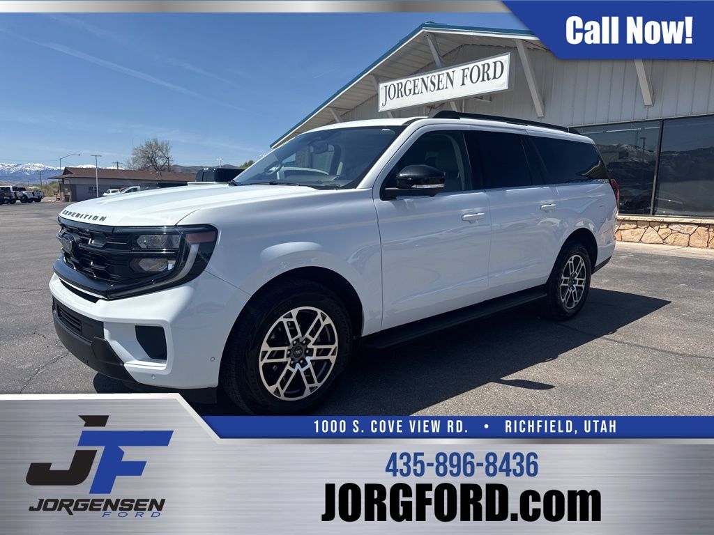 Oxford White 2025 Ford Expedition MAX Active 4WD SUV / Crossover Four-Wheel Drive Automatic