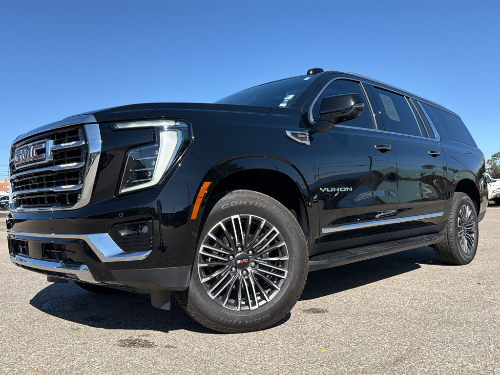 Onyx Black 2025 GMC Yukon XL SUV / Crossover Four-Wheel Drive Automatic
