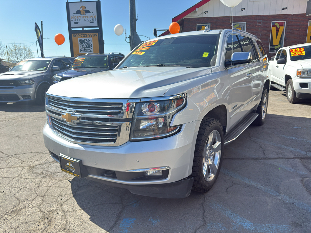 Silver 2017 Chevrolet Tahoe SUV / Crossover Four-Wheel Drive Automatic