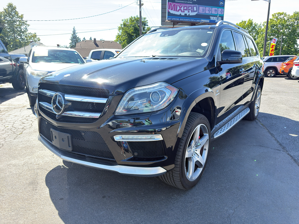 Black 2014 Mercedes-Benz GL-Class SUV / Crossover All-Wheel Drive 7-Speed Automatic