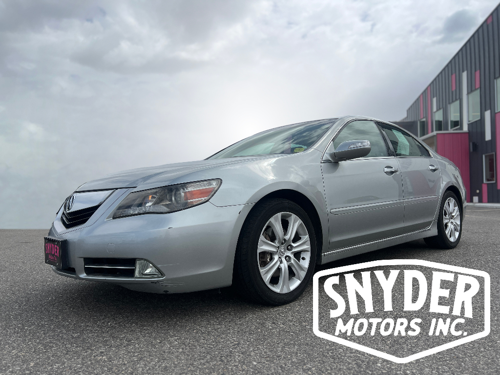 Gray (Platinum Frost Metallic) 2010 Acura RL SH-AWD with Technology Package Sedan All-Wheel Drive 5-Speed Automatic
