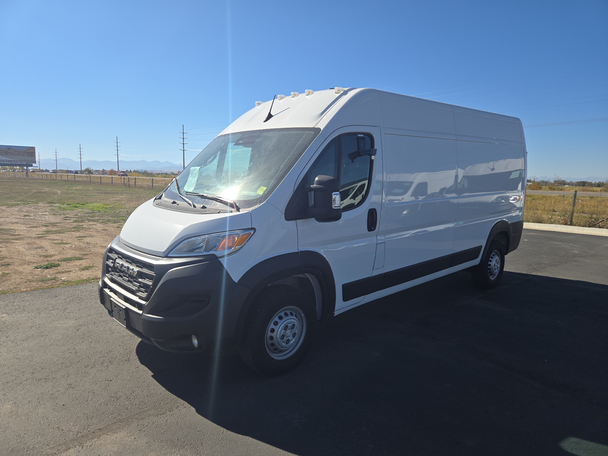  2024 RAM ProMaster 2500 Tradesman 159 High Roof Cargo Van FWD w/ Passenger Seat   