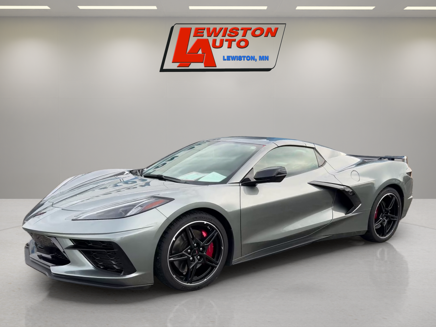 Hypersonic Gray Metallic 2022 Chevrolet Corvette Convertible Rear-Wheel Drive 8-Speed Automatic