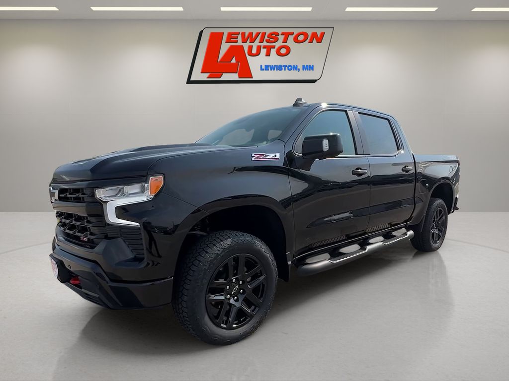 Black 2026 Chevrolet Silverado 1500 Pickup Truck Four-Wheel Drive Automatic