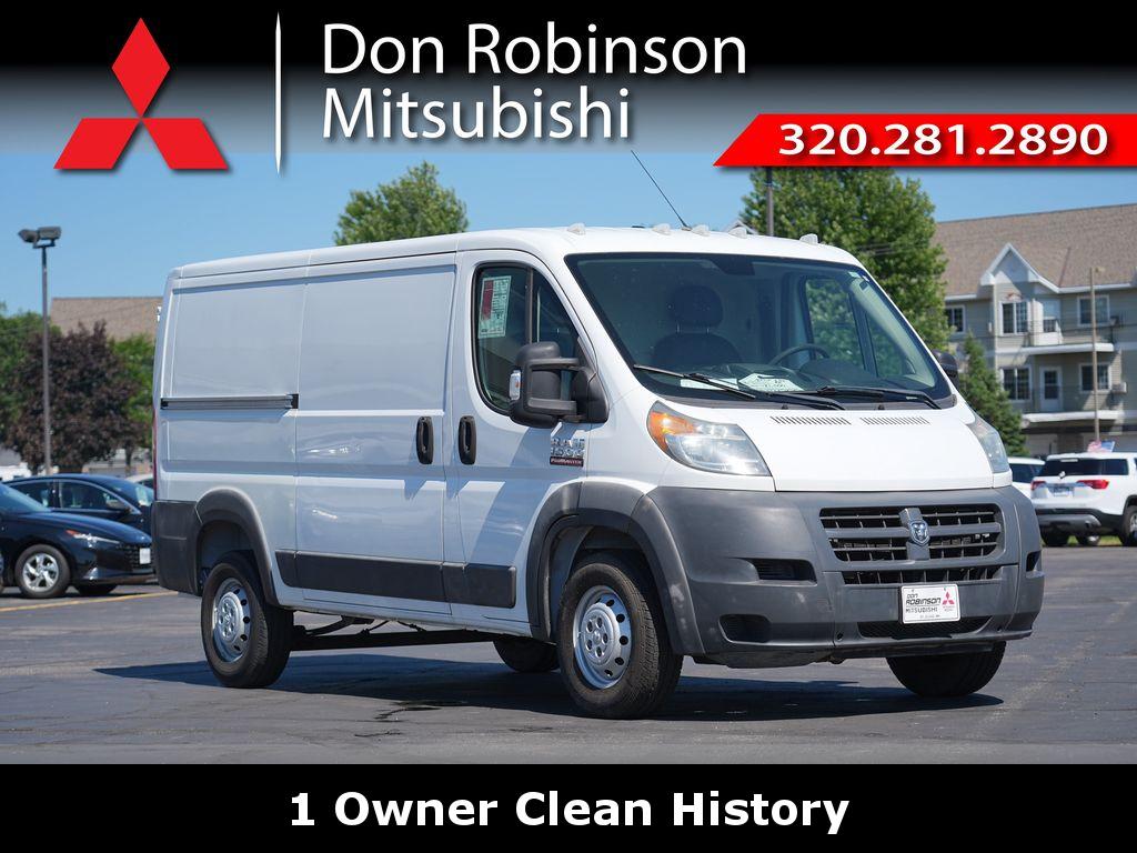 Bright White Clearcoat 2016 RAM ProMaster Van Front-Wheel Drive 6-Speed Automatic