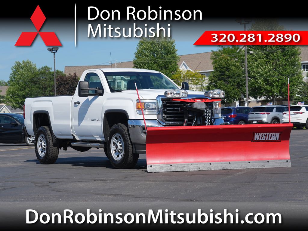 Summit White 2015 GMC Sierra 3500HD Pickup Truck Four-Wheel Drive 6-Speed Automatic