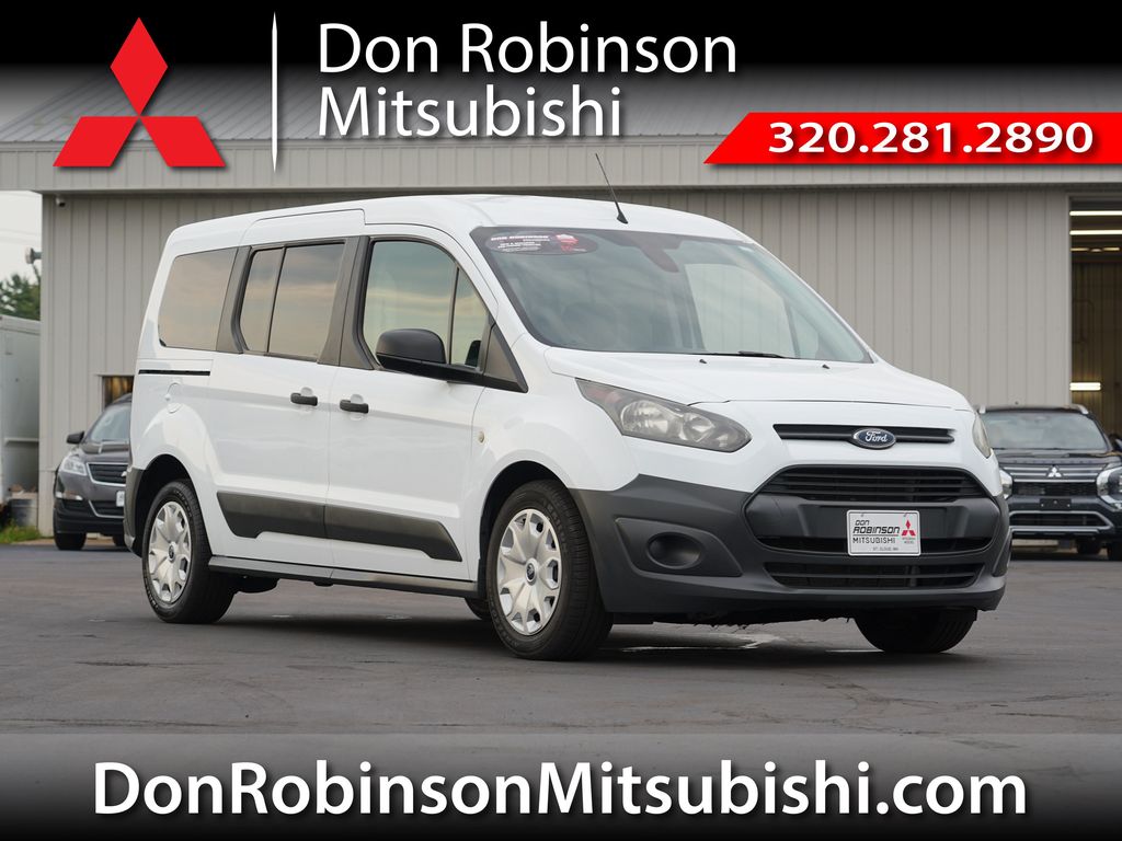 Frozen White 2018 Ford Transit Connect Van Front-Wheel Drive 6-Speed Automatic