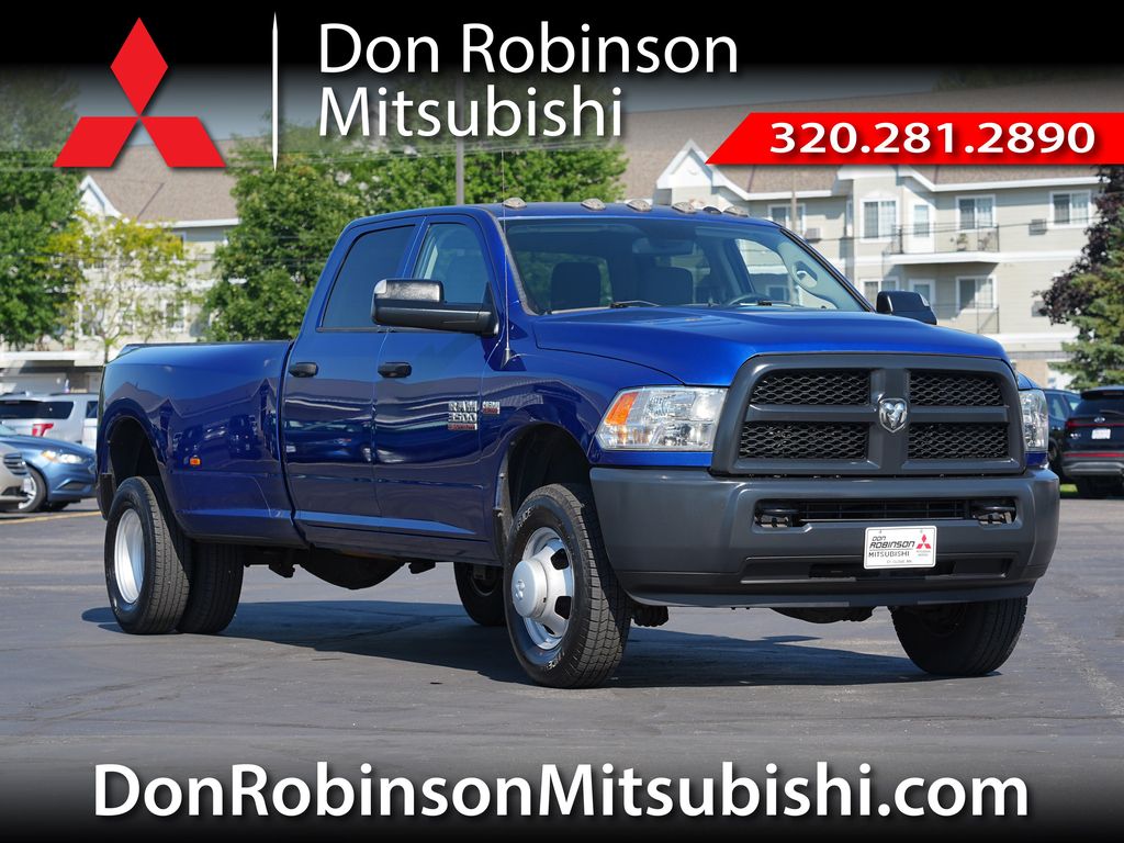 Blue Streak Pearlcoat 2016 RAM 3500 Pickup Truck Four-Wheel Drive 6-Speed Automatic