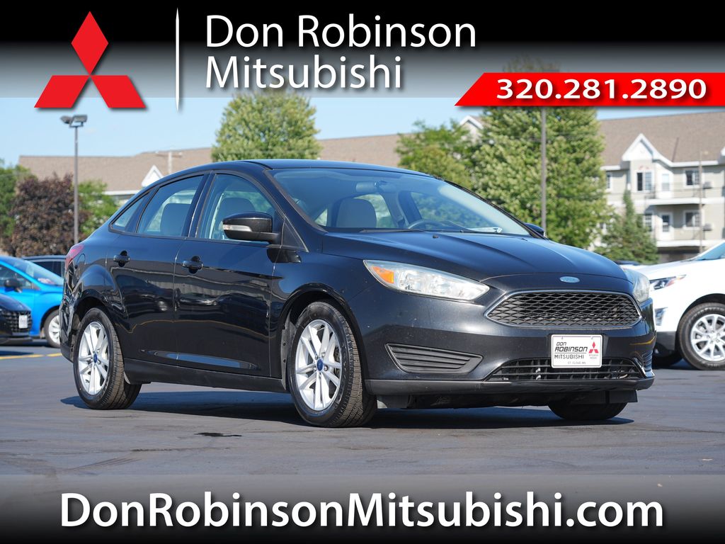 Tuxedo Black 2015 Ford Focus Sedan Front-Wheel Drive