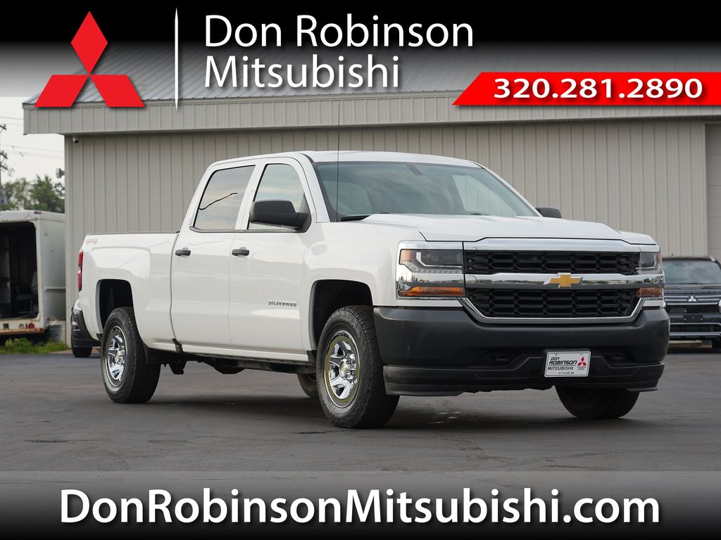 Summit White 2016 Chevrolet Silverado 1500 Pickup Truck Four-Wheel Drive 6-Speed Automatic