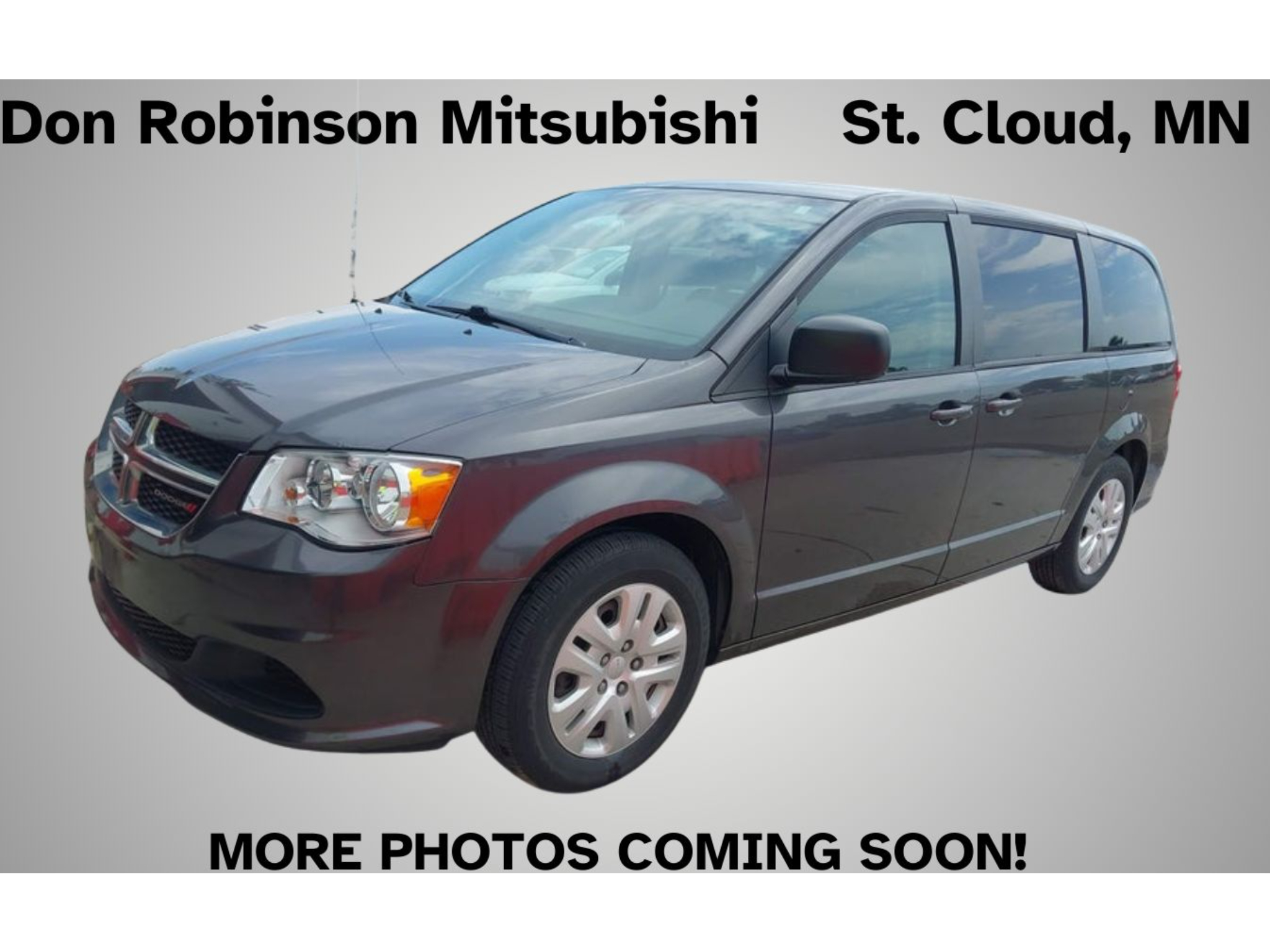 Gray (Granite Pearlcoat) 2018 Dodge Grand Caravan Minivan Front-Wheel Drive 6-Speed Automatic