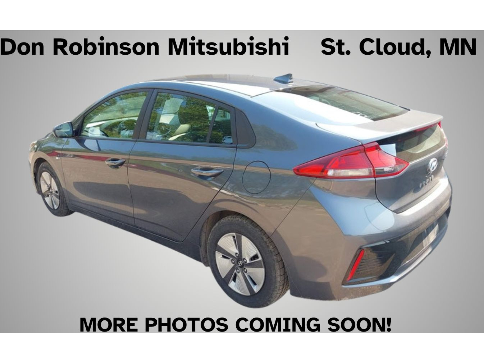 Summit Gray 2018 Hyundai Ioniq Hybrid Hatchback Front-Wheel Drive 6-Speed Automatic