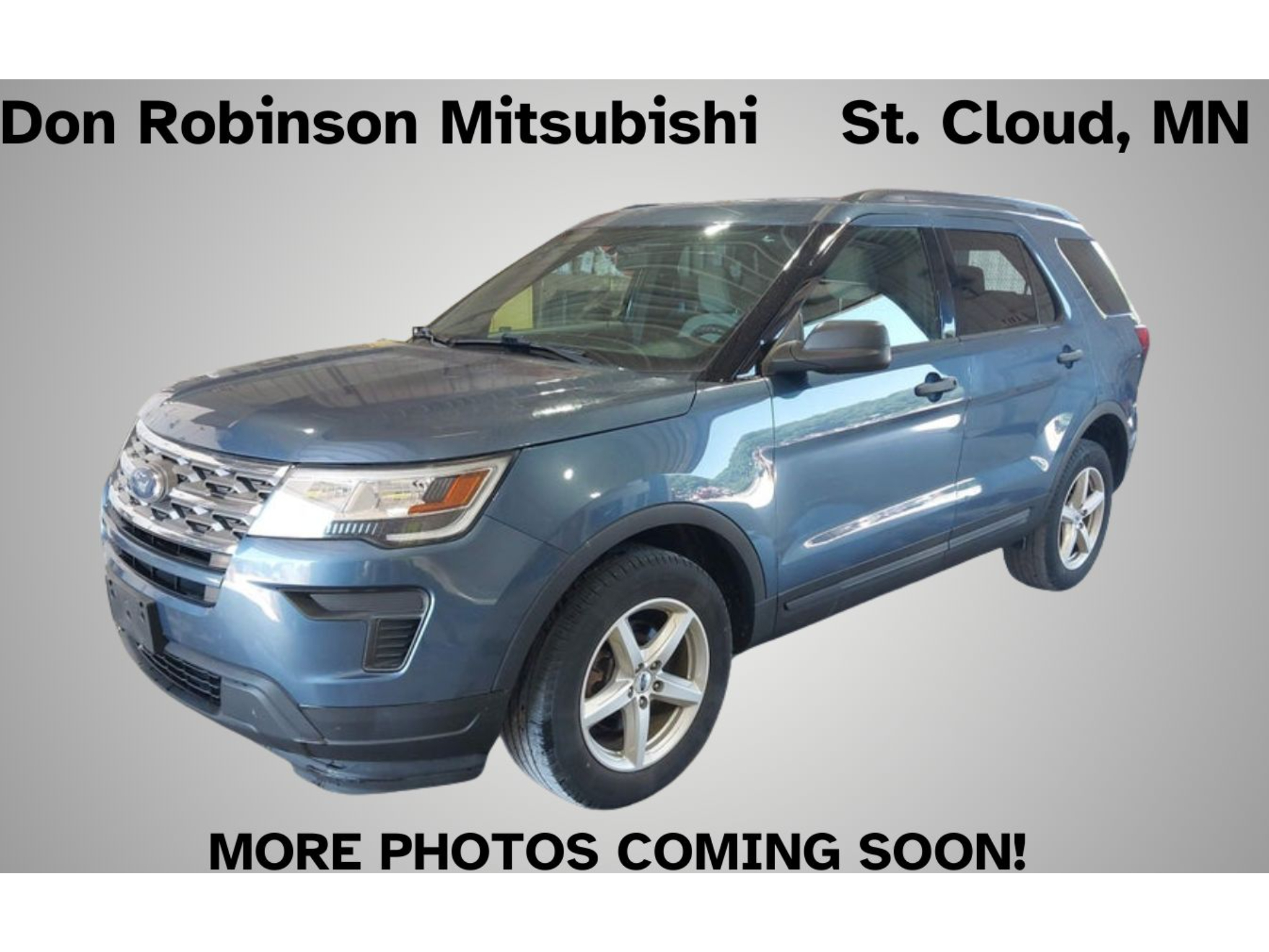 Blue Metallic 2018 Ford Explorer SUV / Crossover All-Wheel Drive 6-Speed Automatic
