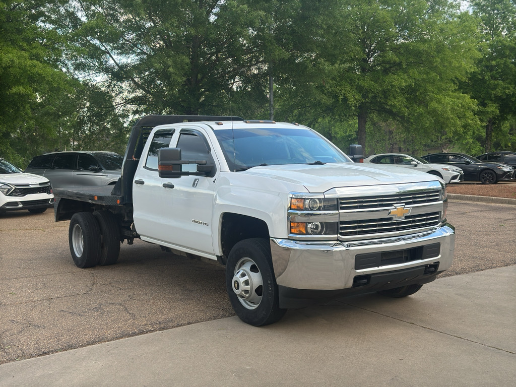Summit White 2018 Chevrolet Silverado 3500HD Work Truck Double Cab LB 4WD Pickup Truck Four-Wheel Drive 6-Speed Automatic