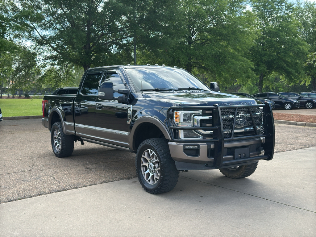 AGATE BLACK 2020 Ford F-250 Super Duty King Ranch Crew Cab 4WD Pickup Truck Four-Wheel Drive Automatic