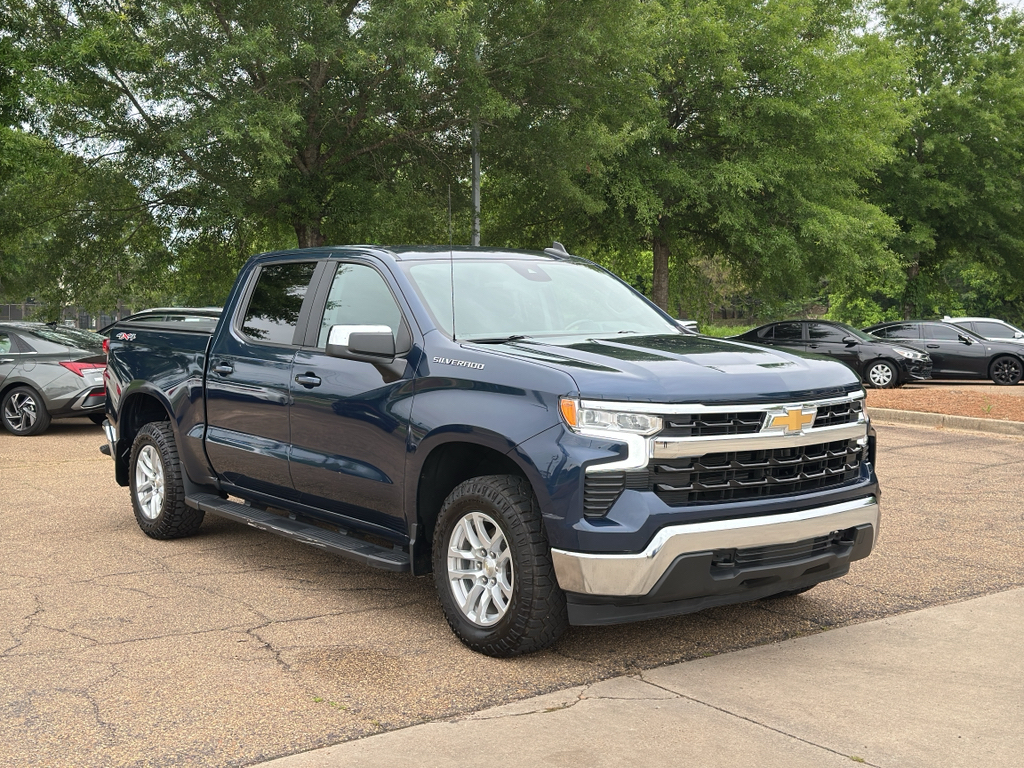 Northsky Blue Metallic 2022 Chevrolet Silverado 1500 Pickup Truck Four-Wheel Drive 8-Speed Automatic