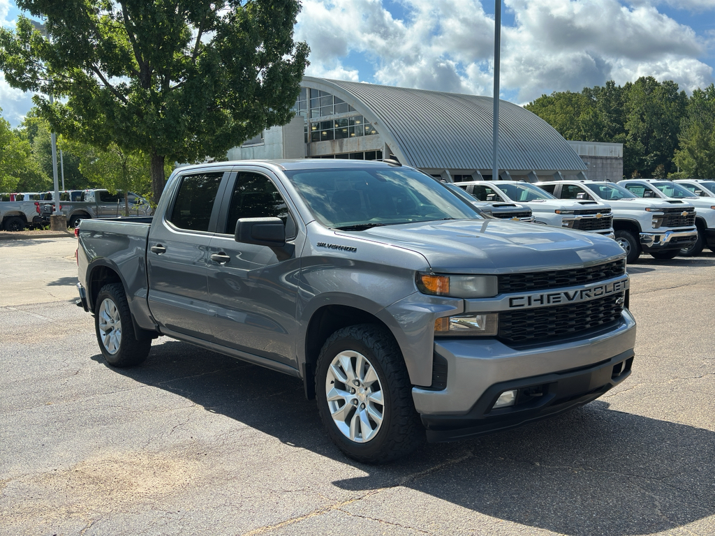 Gray (Satin Steel Metallic) 2021 Chevrolet Silverado 1500 Pickup Truck 4X2 8-Speed Automatic