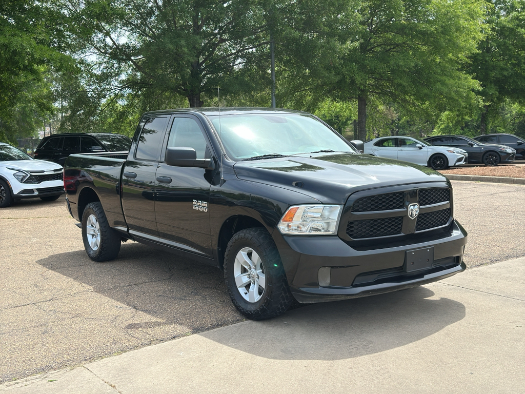 Brilliant Black Crystal Pearlcoat 2018 RAM 1500 Express Quad Cab RWD Pickup Truck 4X2 8-Speed Automatic