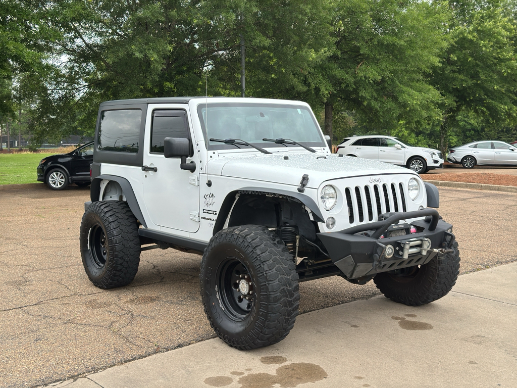 Bright White Clearcoat 2017 Jeep Wrangler Sport 4WD SUV / Crossover Four-Wheel Drive 5-Speed Automatic