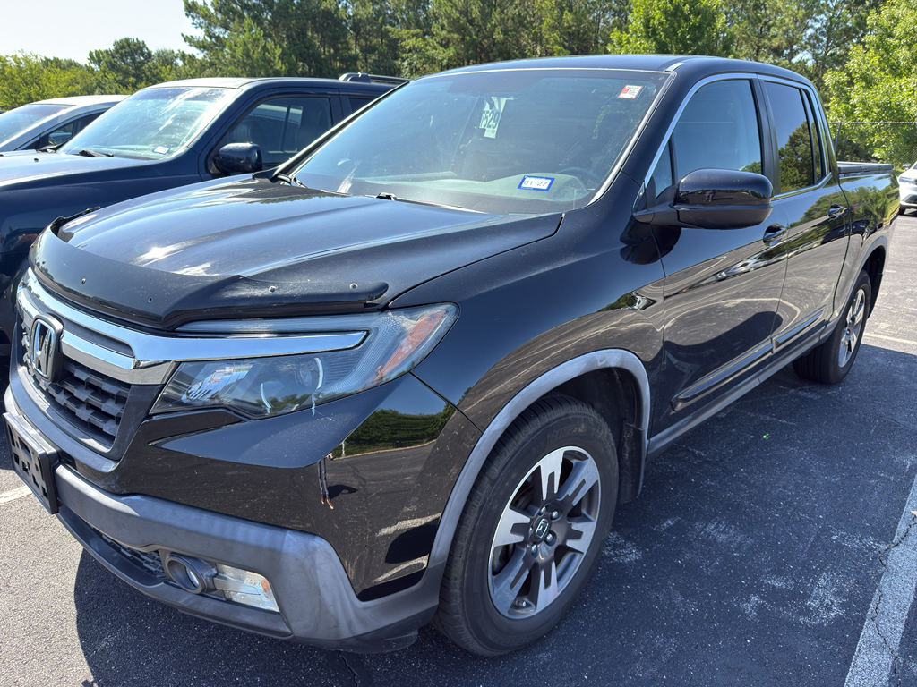 Crystal Black Pearl 2017 Honda Ridgeline Pickup Truck All-Wheel Drive 6-Speed Automatic