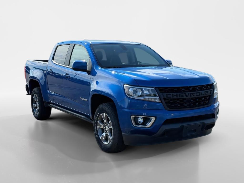 Kinetic Blue Metallic 2020 Chevrolet Colorado Pickup Truck Four-Wheel Drive 8-Speed Automatic