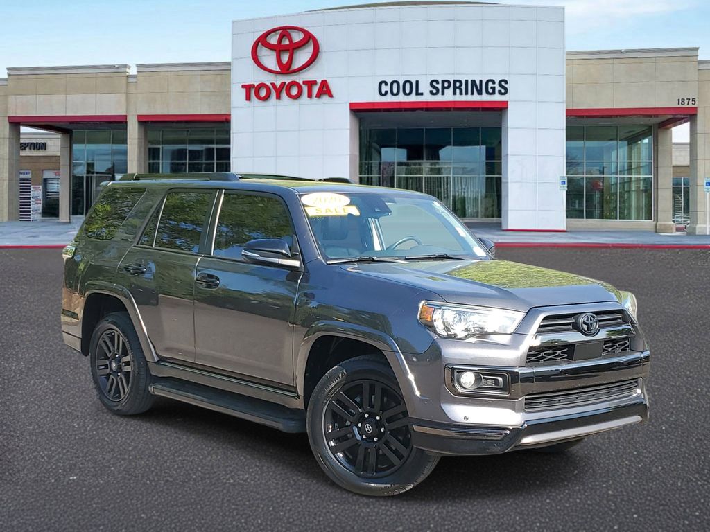 MAGNETIC GRAY METALLIC 2020 Toyota 4Runner Nightshade 4WD SUV / Crossover All-Wheel Drive 5-Speed Automatic