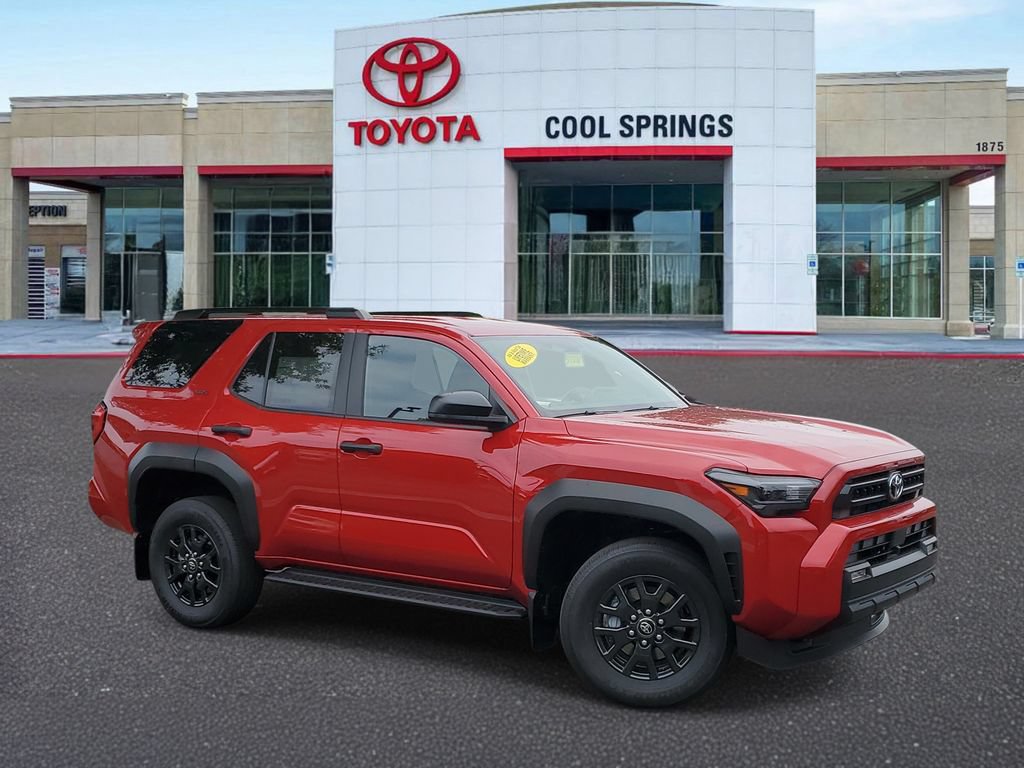 SUPERSONIC RED 2026 Toyota 4Runner SUV / Crossover Four-Wheel Drive 8-Speed Automatic