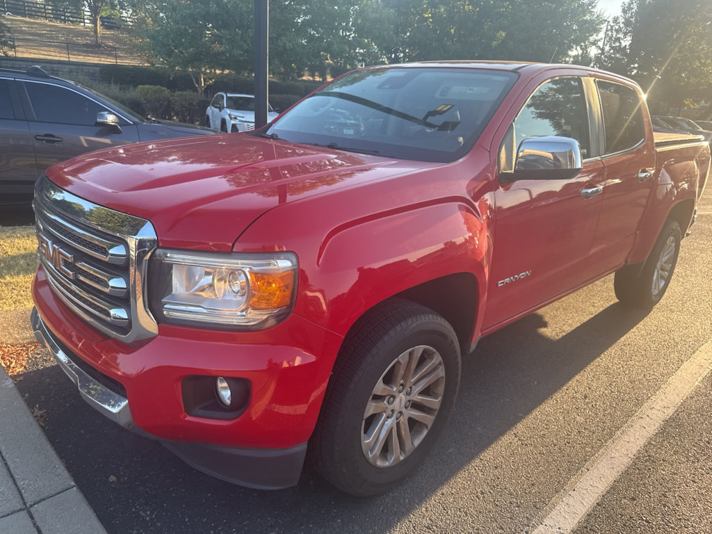 Cardinal Red 2015 GMC Canyon Pickup Truck 4X2 6-Speed Automatic