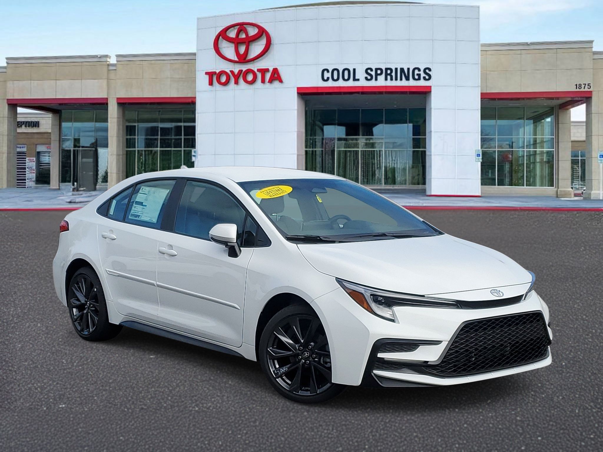 ICE CAP 2027 Toyota Corolla Sedan Front-Wheel Drive Continuously Variable Transmission