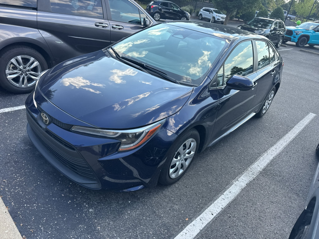 Blueprint 2024 Toyota Corolla Sedan Front-Wheel Drive Continuously Variable Transmission